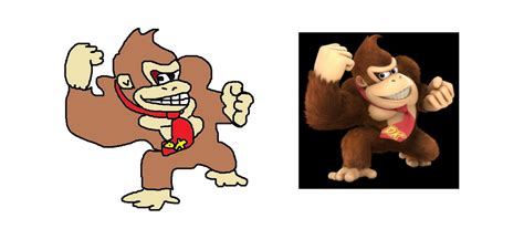 Donkey Kong In Ms Paint By Nathanlego123 On Deviantart