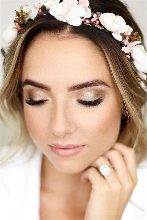 Natural Wedding Makeup Ideas To Makes You Look Beautiful Weddbook