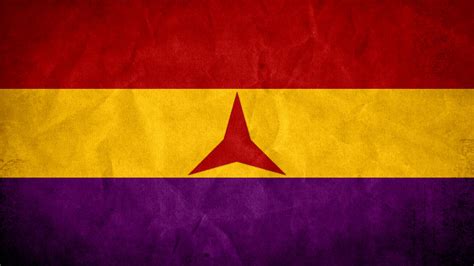 Flag Of International Brigade Spanish Civil War By Syndikata Np On