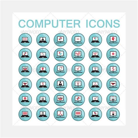 Your desktop icons may be hidden. 34+ Extraordinary Collection of Computer Icon Sets | Free & Premium Templates
