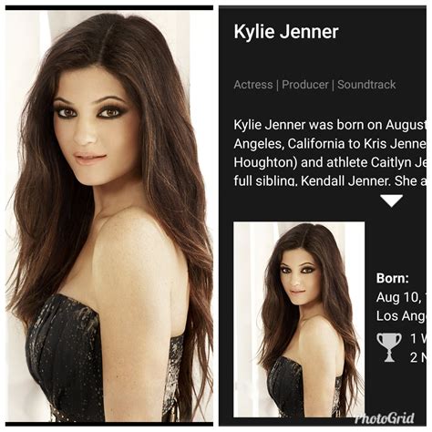 Kylie Needs To Update Her Imdb Page Awfuleyebrows