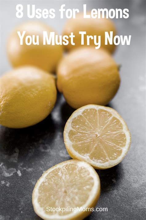 8 uses for lemons you must try now stockpiling moms™