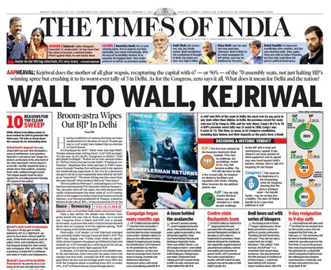 Modi might have bought his way to the front pages, but AAP grabbed all ...