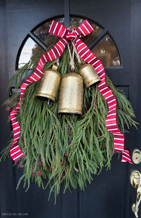 Christmas Wreath Front Door Decor Jesus Is The Reason Doorhanger