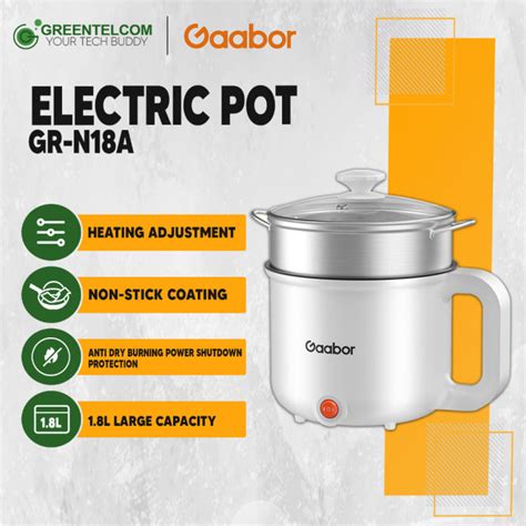 Hhg Gaabor Mini Rice Cooker Electric Pot L Multi Function Cooker