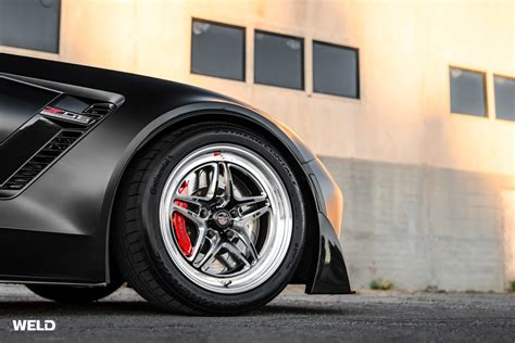 Matte Black Corvette C7 Chevy Z06 Rt S S81 Weld Wheels