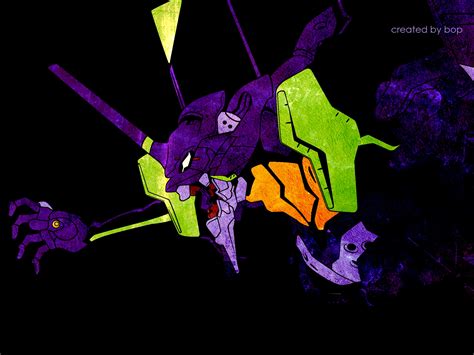 Wallpaper Illustration Neon Genesis Evangelion Eva Unit 01
