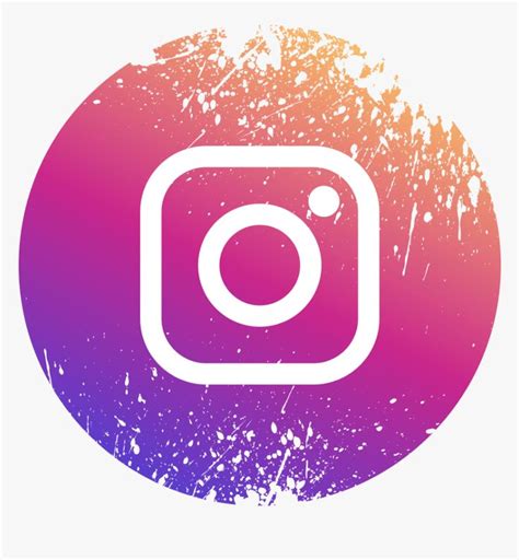 Instagram Logo Modern Paint Splash Social Media Png Similar Png