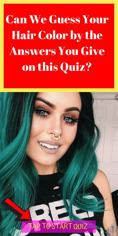 Can We Guess Your Hair Color By The Answers You Give On This Quiz