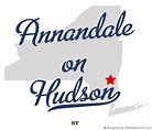 Map of Annandale-on-Hudson, NY, New York
