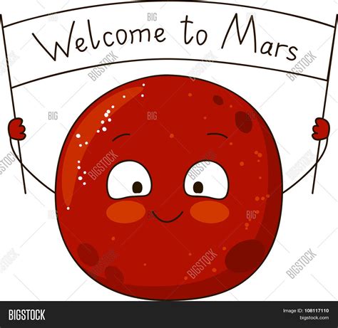 Cartoon Mars Vector And Photo Free Trial Bigstock