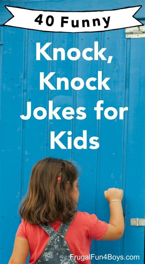 50 Hilarious Knock Knock Jokes For Kids Artofit