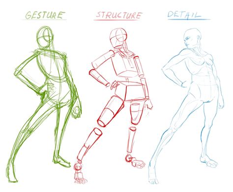 Process Figure Drawing Reference Art Tutorials Drawing Human