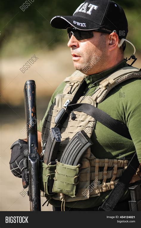 Full Armed Swat Image And Photo Free Trial Bigstock