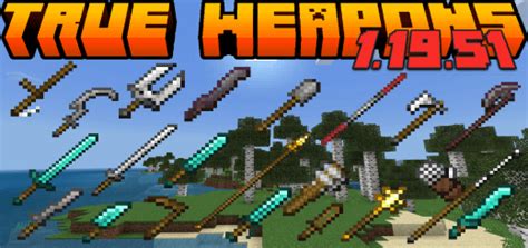 True Weapons Minecraft Addon