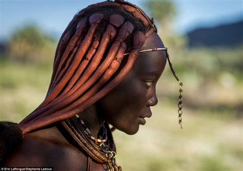 Goat Hair And Mud Are Used To Create The Hairstyles Of Namibia S Himba Tribeswomen Traditional