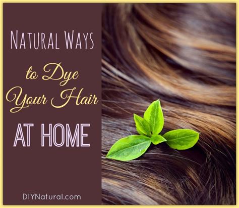 Homemade Hair Dye Natural Ways To Get Different Colors At