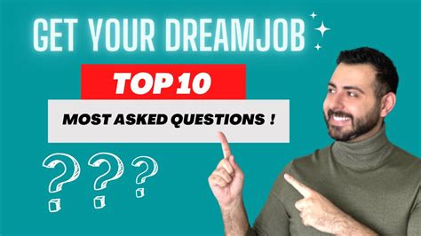 top 10 most asked questions in job interviews how to answer them youtube