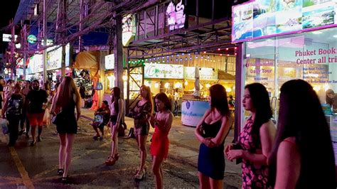 Bangla Road Walking Tour Patong Phuket Thailand 4k 2020