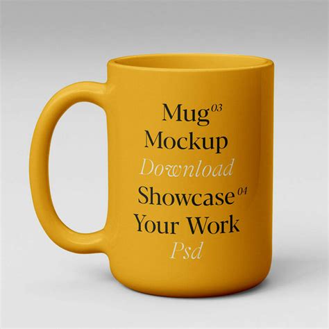 Free Realistic Ceramic Mug Mockup Psd Css Author