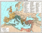 The Roman Empire circa 395. [2316x1861] : r/MapPorn