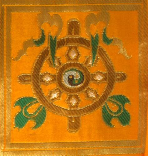 Eight Auspicious Tibetan Symbols The Wheel Exotic India Art