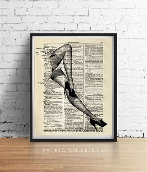 Vintage Pin Up Girl Illustration 12 And Up Tattoo Inspired Wall
