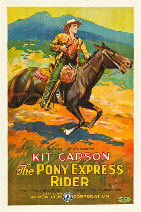 Pony Express Rider 1926