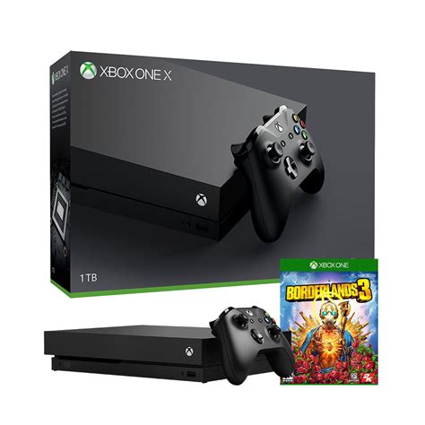Microsoft Xbox One X Refurbished 1tb Black 4k Ultra Hd Console Bundle