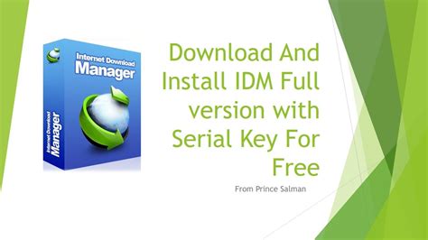 Download internet download manager for windows now from softonic: How to Download And Install IDM Full version with Serial Key For Free | No Fake Serial Key Problem