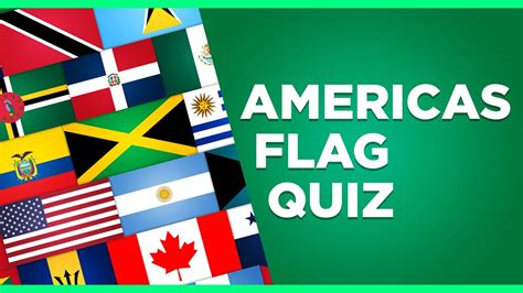 Americas Flag Quiz Guess The National Flag Youtube