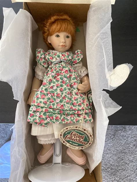 Ganz Cottage Collectible Porcelain Doll Penny By Pam Hamel Etsy
