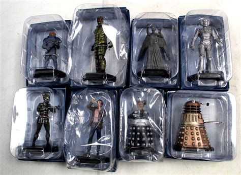 Collection Of Doctor Who Action Figuresmodels Boxed H13 Ebay