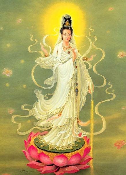 Goddess Kwangwanquan Yin Goddess Of Mercy And Compassion