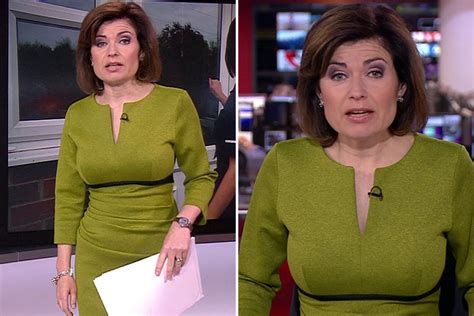 Can You Spot The Clever Trick Bbc Newsreader Jane Hill Used To Make Her Boobs Stand Out And Her