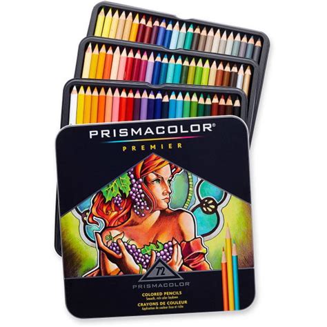 Prismacolor Premier Colored Pencils Soft Core Pack Of 72