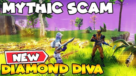 New Diamond Diva Scam Is Mythic Scammer Gets Scammed Fortnite Save