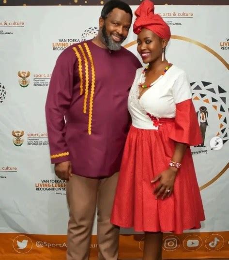 Sello Maake Ka Ncube And His Wife Left Mzansi Gobsmacked With Their