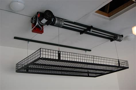 Overhead Garage Ceiling Storage Diy Diy Garage Storage 12 Ideas To