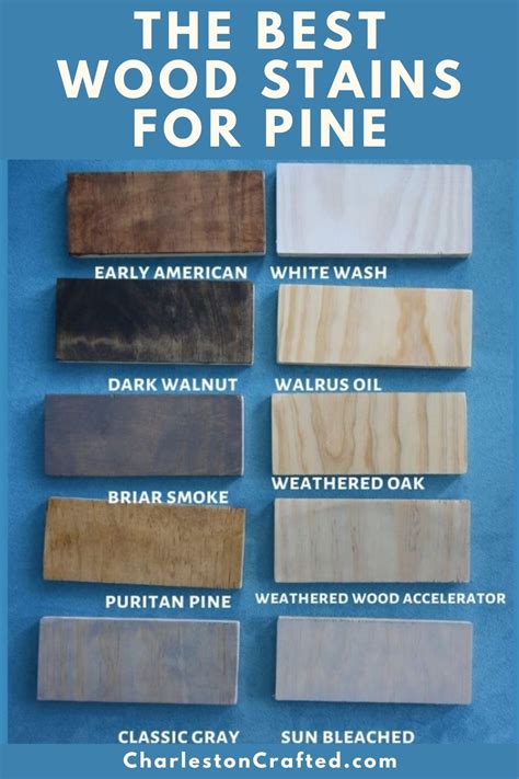 How To Stain Pine Wood