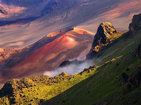 Haleakalā A Massive Dormant Shield Volcano On The Hawaiian Island