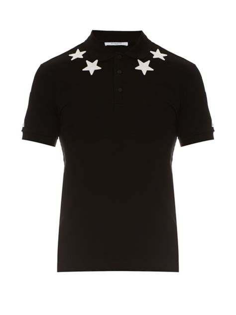 Cuban Fit Star Embroidered Polo Shirt Givenchy Matchesfashion Uk