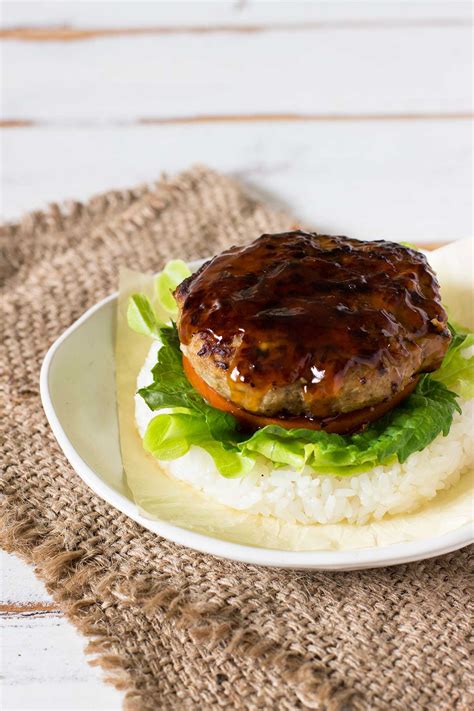 Japanese Rice Burger With Teriyaki Sauce Chopstick Chronicles