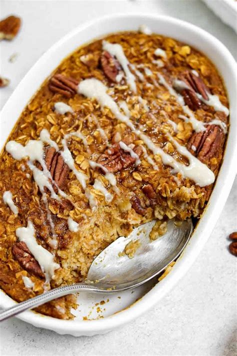 healthy baked pumpkin oatmeal eat with clarity breakfast recipes