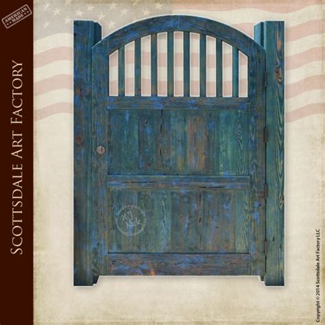 Arch Top Wood Gate Custom Wood Gate Designs Any Style And Finish