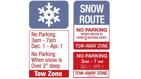 Watch Where You Park Monday Night Snow Route Parking Ban Set To Start