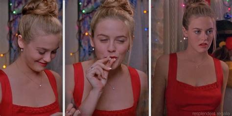 Cher Played By Alicia Silverstone At The Val Party In Red Azzedine