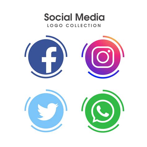Color Social Media Icons Social Media Icons Softicons