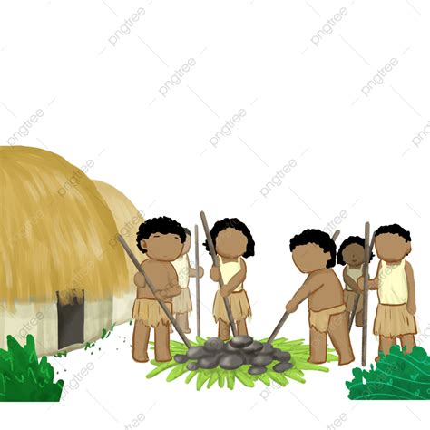 Clipart De Ilustra O Da Tribo Papua Png Papua Tribo Ilustra O