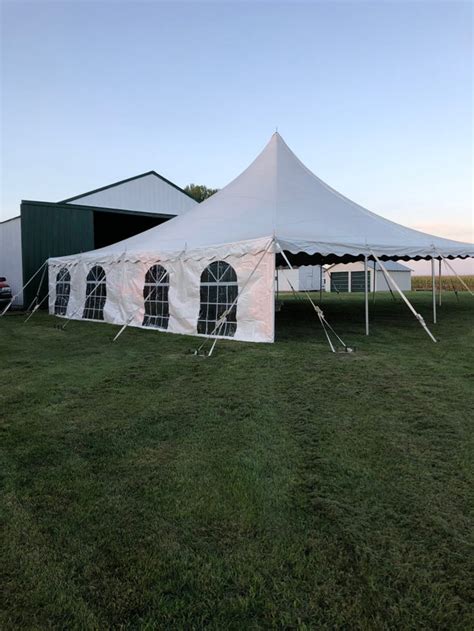 40x40 High Peak Pole Tent